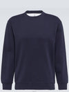 Cotton Jersey Sweatshirt Navy - BRUNELLO CUCINELLI - BALAAN 2