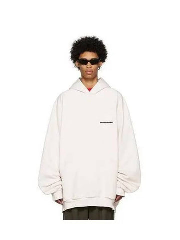 White Strike 1917 Oversized Hoodie 697879 TMVH2 - BALENCIAGA - BALAAN 1