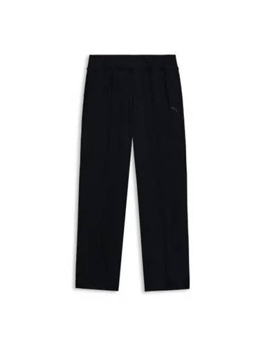 Bias Cut Knit Track Pants Black - PUMA - BALAAN 1