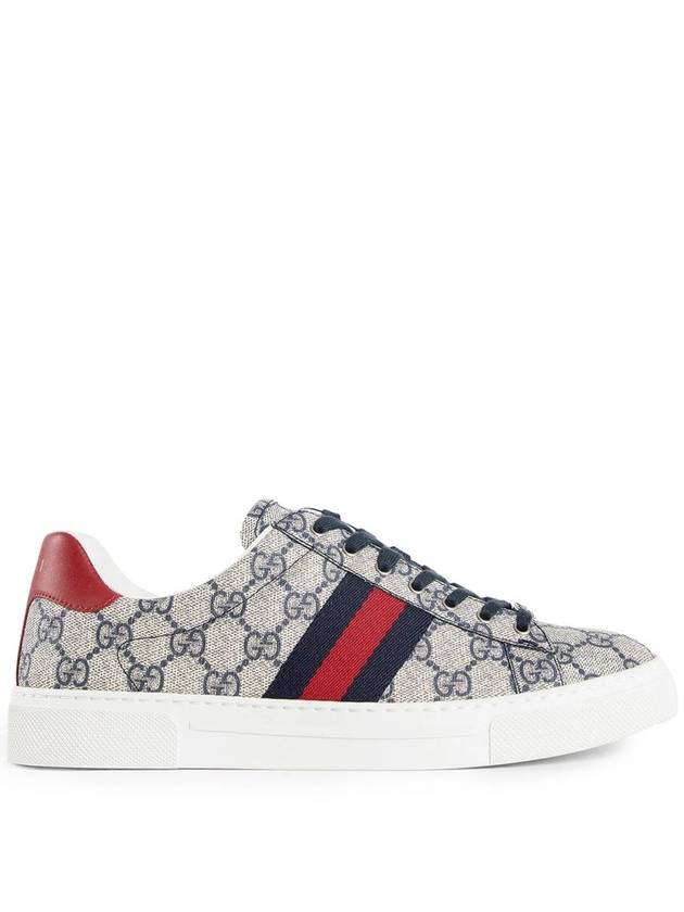 Women s Ace Sneakers Low Top Beige Blue - GUCCI - BALAAN 1