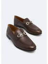 Gancini Ornament Loafer Chocolate - SALVATORE FERRAGAMO - BALAAN 2