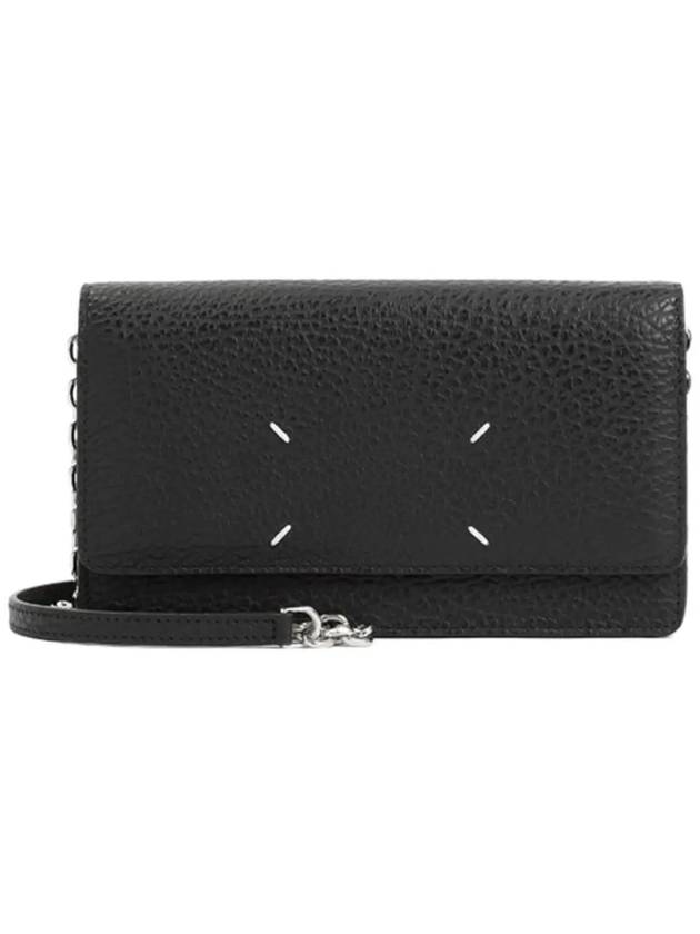 Stitch Large Chain Long Wallet Black - MAISON MARGIELA - BALAAN 3