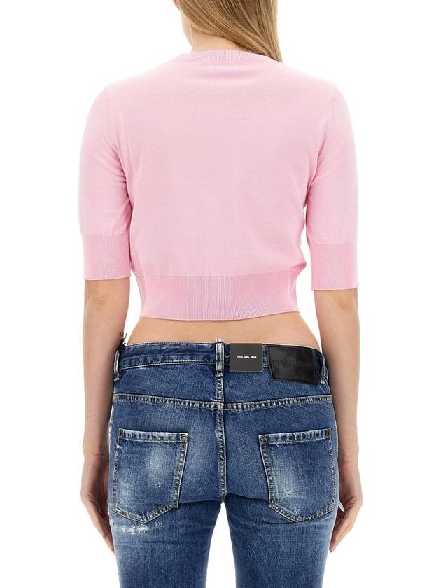 DSQUARED2 Cropped Shirt - DSQUARED2 - BALAAN 5