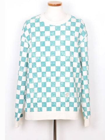 Damier crew neck sweatshirt XXL - LOUIS VUITTON - BALAAN 1