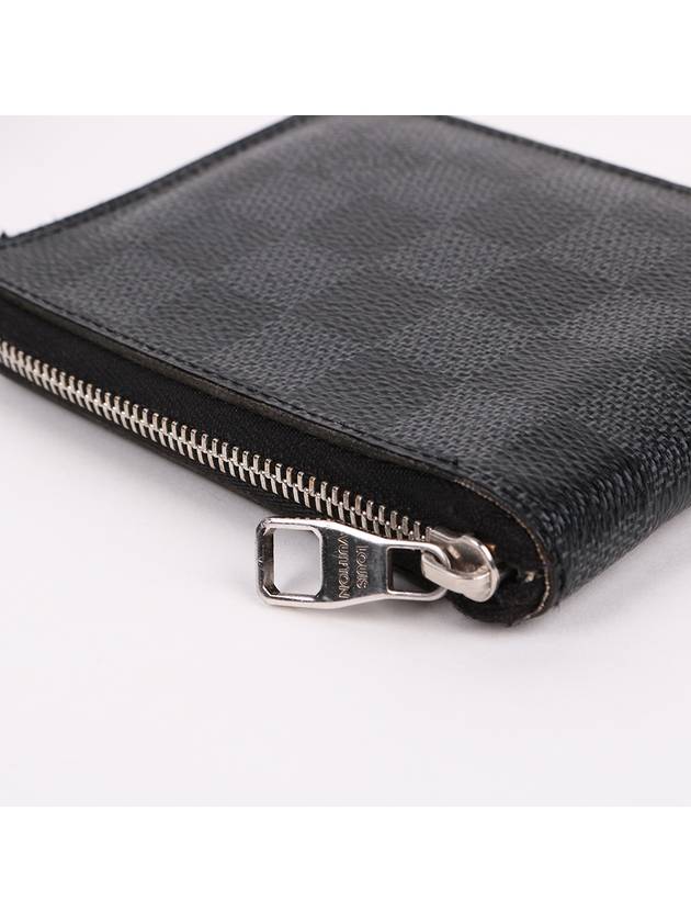 Damier Graphite Zipper Men s Bicycle Wallet - LOUIS VUITTON - BALAAN 5