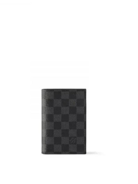 Logo Damier Canvas Passport Wallet Grey - LOUIS VUITTON - BALAAN 2