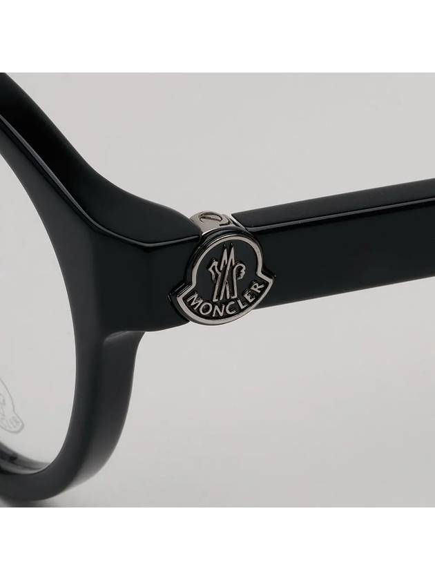 Eyewear Round Glasses Black - MONCLER - BALAAN 6