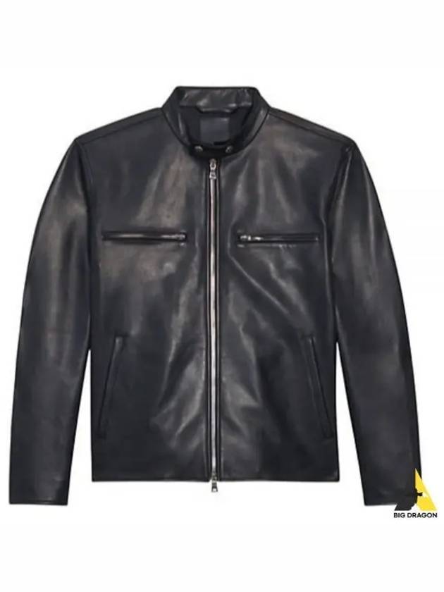 WYNMORE Crack Leather Jaket N0670401 XHX jacket - THEORY - BALAAN 1