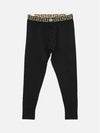 Greca Border Underwear Leggings Black - VERSACE - BALAAN 2