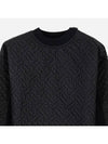 Kids embossed logo quilted sweatshirt black 8037457 - BURBERRY - BALAAN 2