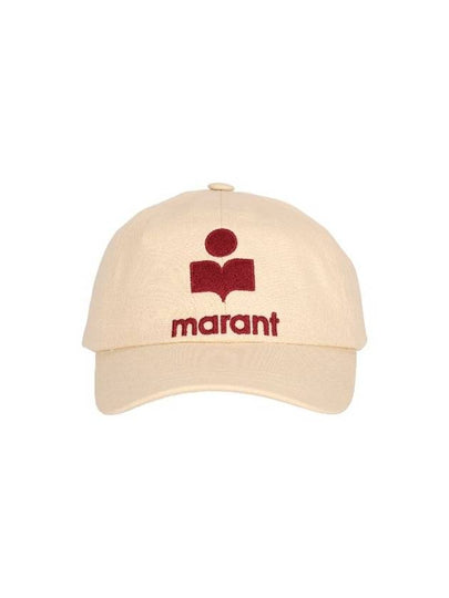 Tyron Embroidered Logo Ball Cap Ivory - ISABEL MARANT - BALAAN 2