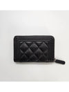 Boy zipper card wallet black AP4018 - CHANEL - BALAAN 2