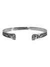 Twin Skull Bracelet Silver - ALEXANDER MCQUEEN - BALAAN.