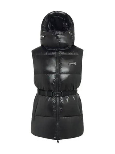 Alloro Best Black Down Vest - DUVETICA - BALAAN 1