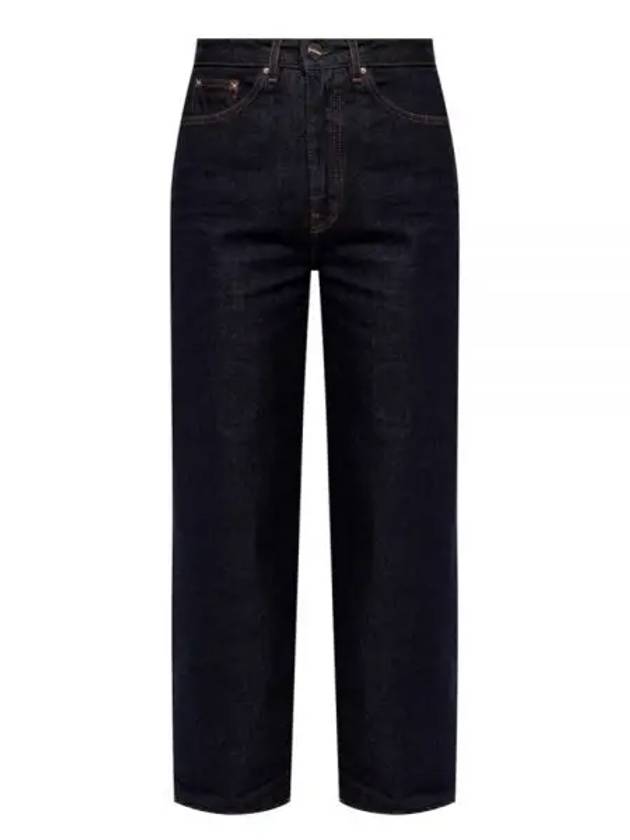 Barrel Leg Jeans Navy - TOTEME - BALAAN 2