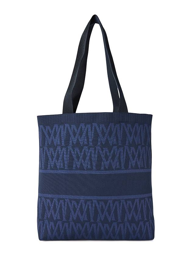 Knit Tote Bag Navy - MONCLER - BALAAN 4