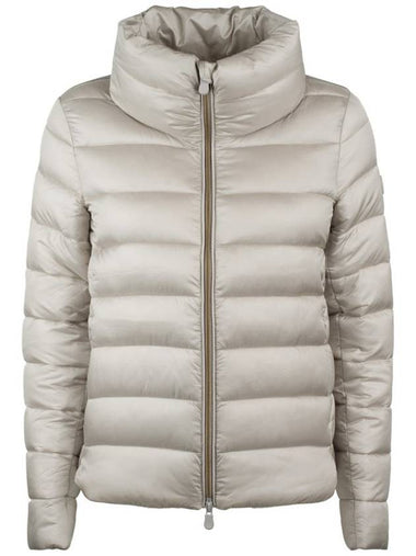 Save The Duck Beige Elsie Animal Free Down Jacket - SAVE THE DUCK - BALAAN 1