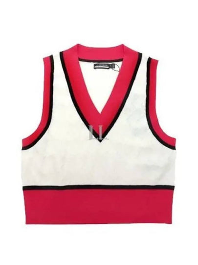 Golf Wear Women s Knit Vest AWKW09379 G064 - J.LINDEBERG - BALAAN 2