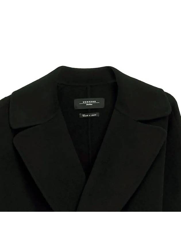 Rovo Wool Single Coat Black - MAX MARA - BALAAN 7