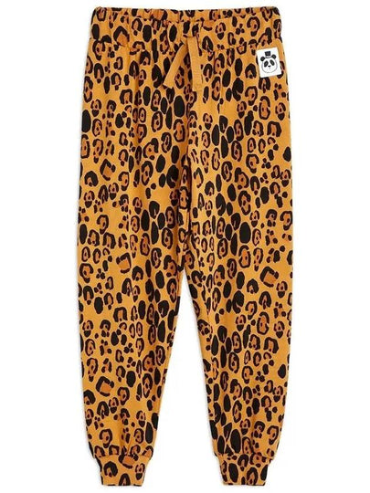 Kids Leopard Training Pants Camel 10000063 13 - MINI RODINI - BALAAN 2