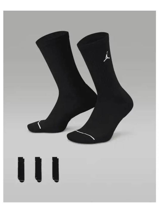 Genuine Jordan Everyday Crew Socks 3 Pack DX9632 010 - NIKE - BALAAN 2