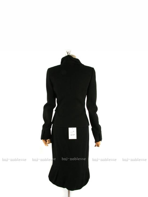 6H565 3044 sheepskin black suit jacket - GIVENCHY - BALAAN 5