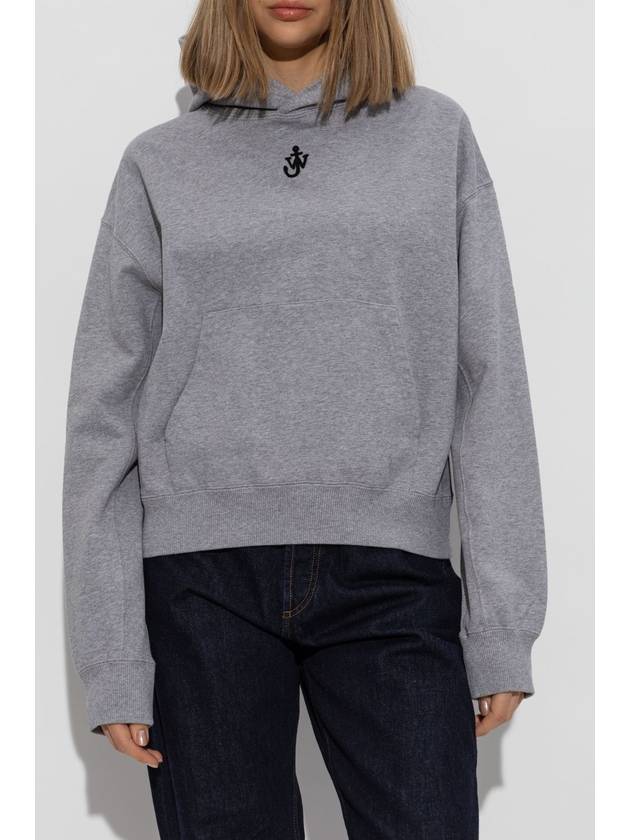 JW Anderson Logo Sweatshirt, Women's, Grey - JW ANDERSON - BALAAN 3