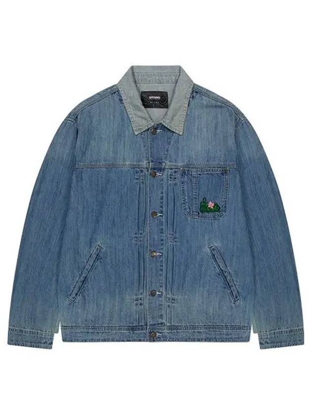 OG Heritage Denim Trucker Jacket Blue - OFFGRID - BALAAN 3