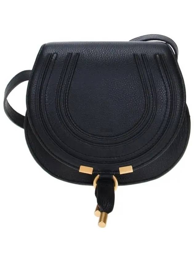 Marcie Small Saddle Cross Bag Black - CHLOE - BALAAN 2