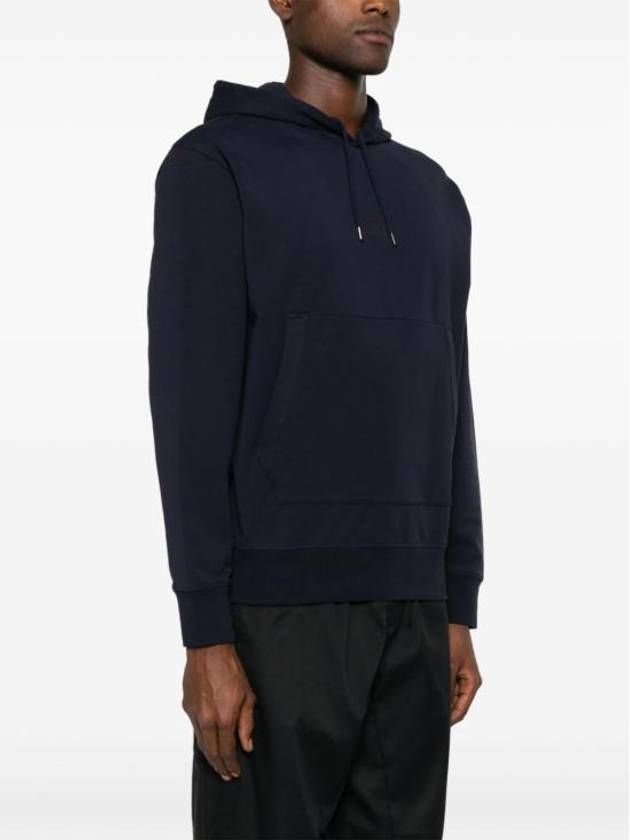 The Metropolis Series Stretch Fleece Hoodie Navy - CP COMPANY - BALAAN 5