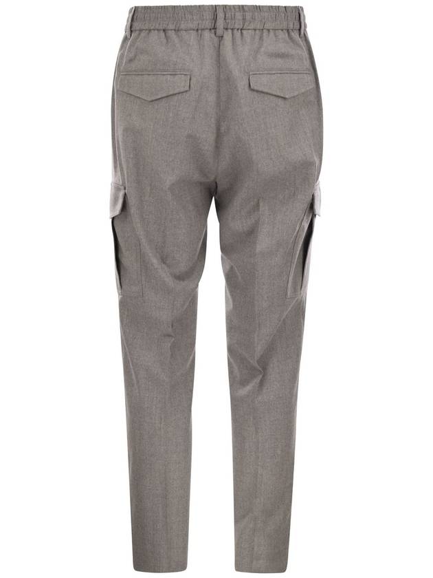 Flannel cargo trousers - PESERICO - BALAAN 2