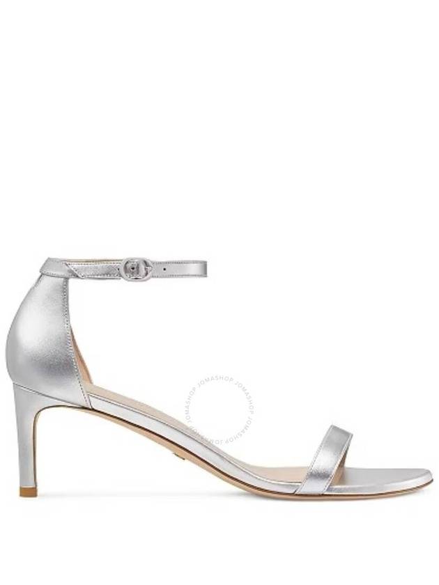 Stuart Weitzman Silver Nunakedstraight 60 Sandals Brand Size 36 US Size 5.5 - STUART WEITZMAN - BALAAN 1