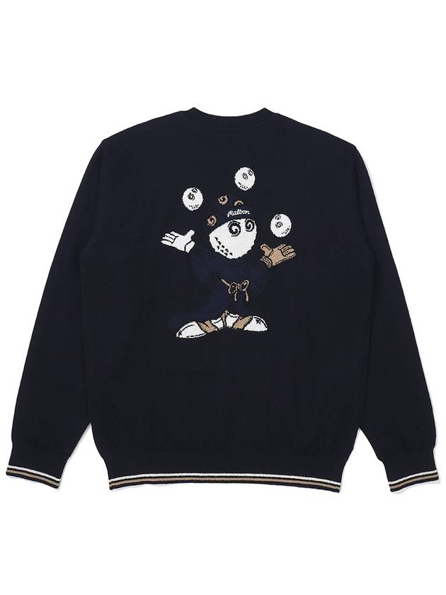 Wiz Collection Wizard Bucket Sweater NAVY MAN - MALBON GOLF - BALAAN 2