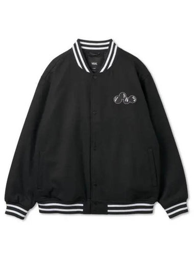 Scuttle Baseball Bomber Jacket Black - VANS - BALAAN 1