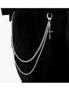 Fashion Cross Pants Chain Surgical Steel CLEF CROSS TROUSER CHAIN - BASSCLEF - BALAAN 2