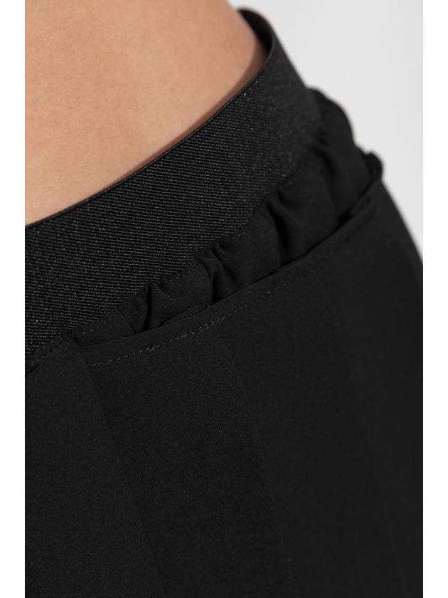 MM6 Maison Margiela Pleated Skirt, Women's, Black - MAISON MARGIELA - BALAAN 5