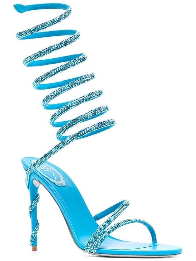 RENE' CAOVILLA Sandals Clear Blue - RENE CAOVILLA - BALAAN 3