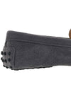 Gommino Suede Driving Shoes Dark Grey - TOD'S - BALAAN 11