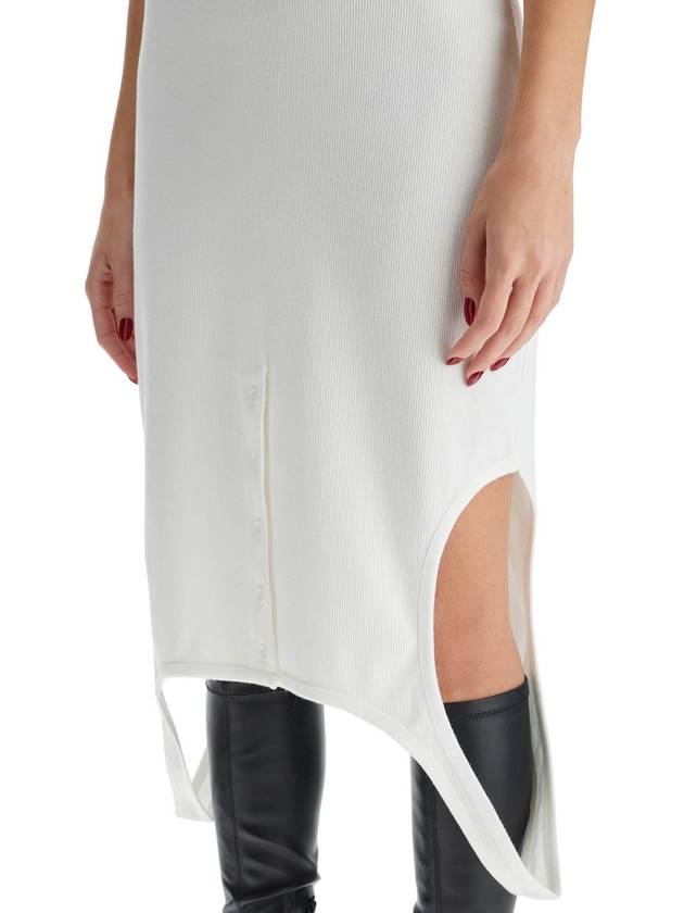 pleat dress with midi length - COURREGES - BALAAN 4