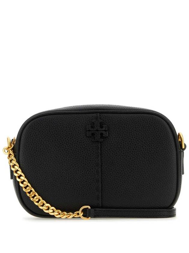 McGraw Logo Camera Shoulder Bag Black - TORY BURCH - BALAAN 2