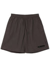 EL Basic Logo Taslan Shorts Shorts Charcoal - ELIMENO - BALAAN 1