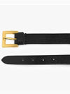 V Logo Leather Bracelet Black - VALENTINO - BALAAN 4