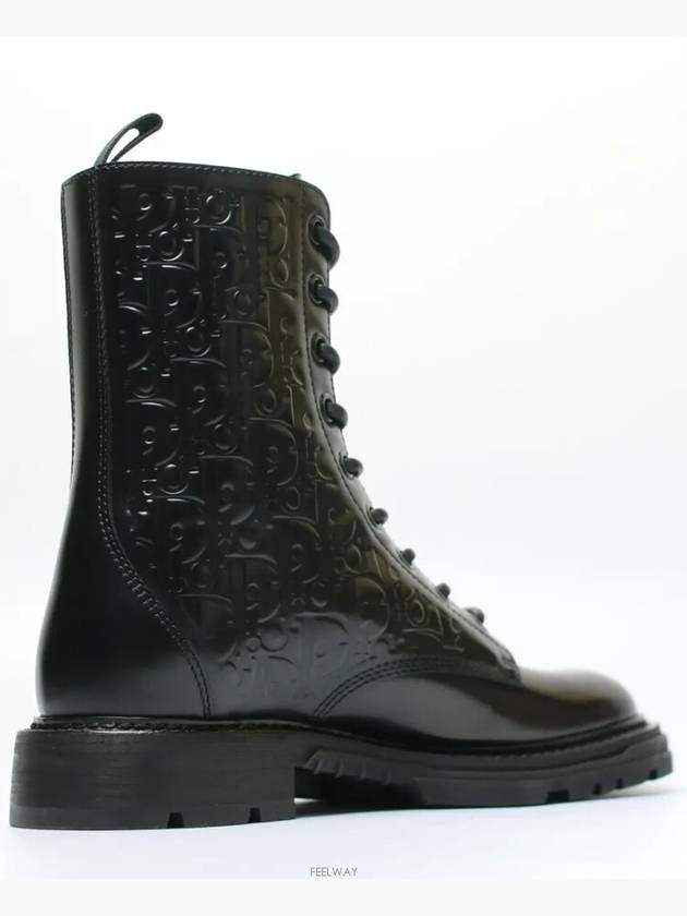 Explorer 2 Leather Ankle Boots Black - DIOR - BALAAN 7