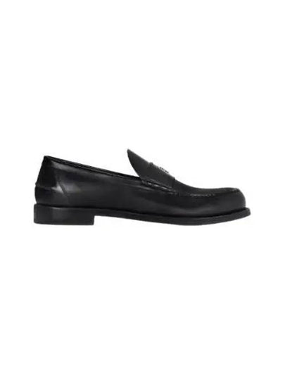 Mr G Mocassin Leather Loafers Black - GIVENCHY - BALAAN 2