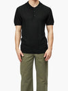 Men's Fred Polo Shirt Black - A.P.C. - BALAAN 4