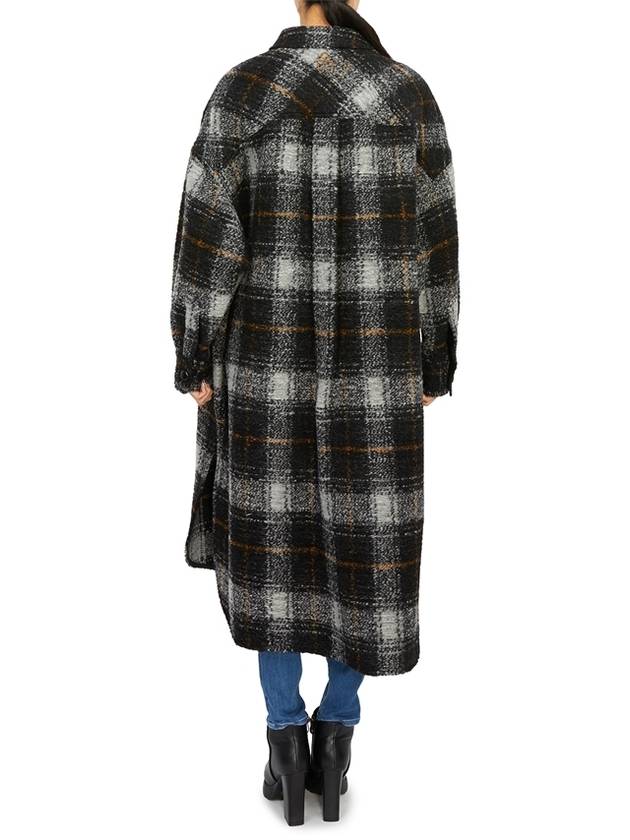 MA1298 22A012E 02AN Women s Wool Long Coat - ISABEL MARANT - BALAAN 7