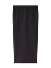 Salome Long H-line Skirt Black - A.P.C. - BALAAN 2