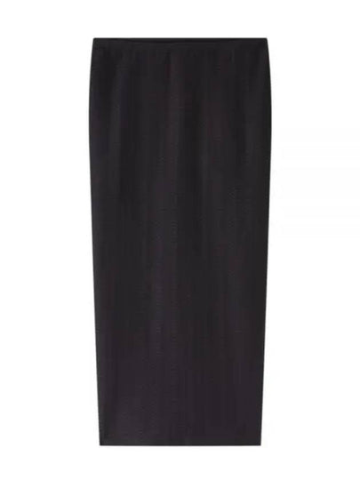 Salome Long H-line Skirt Black - A.P.C. - BALAAN 2