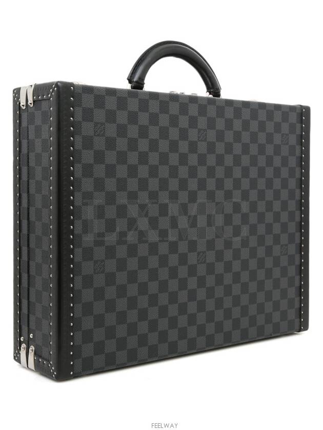 Graphite President Classer Briefcase N48190 Brief 007 Bag - LOUIS VUITTON - BALAAN 3