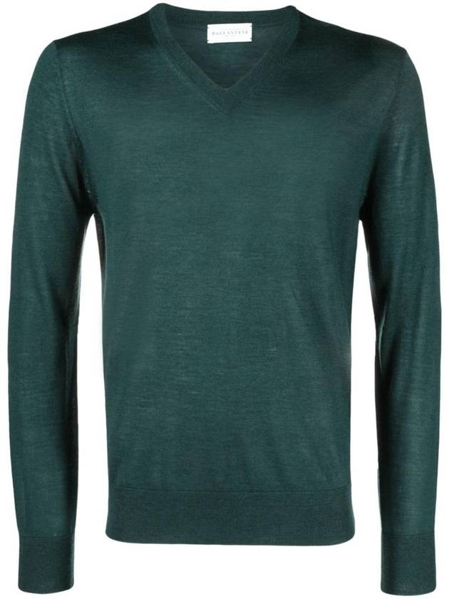 Ballantyne V Neck Slim Fit Pullover Clothing - BALLANTYNE - BALAAN 1